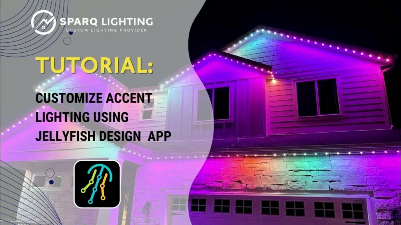 How to Set up Custom Accent Lighting on Jellyfish Lighting App Sparq