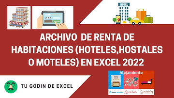 Video Tutorial Funcionamiento Renta de Habitaciones en Excel 2022