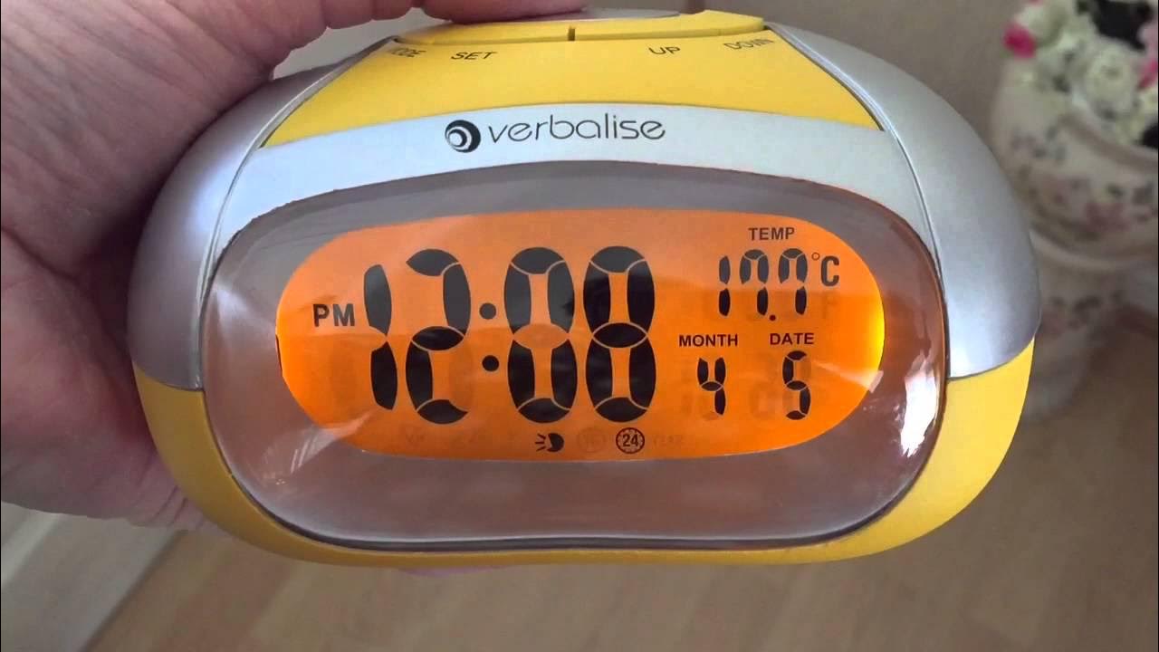 Verbalise clock for the blind YouTube