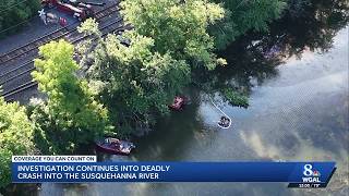 Coroner IDs woman who drowned after crash into Susquehanna River in Lancaster County