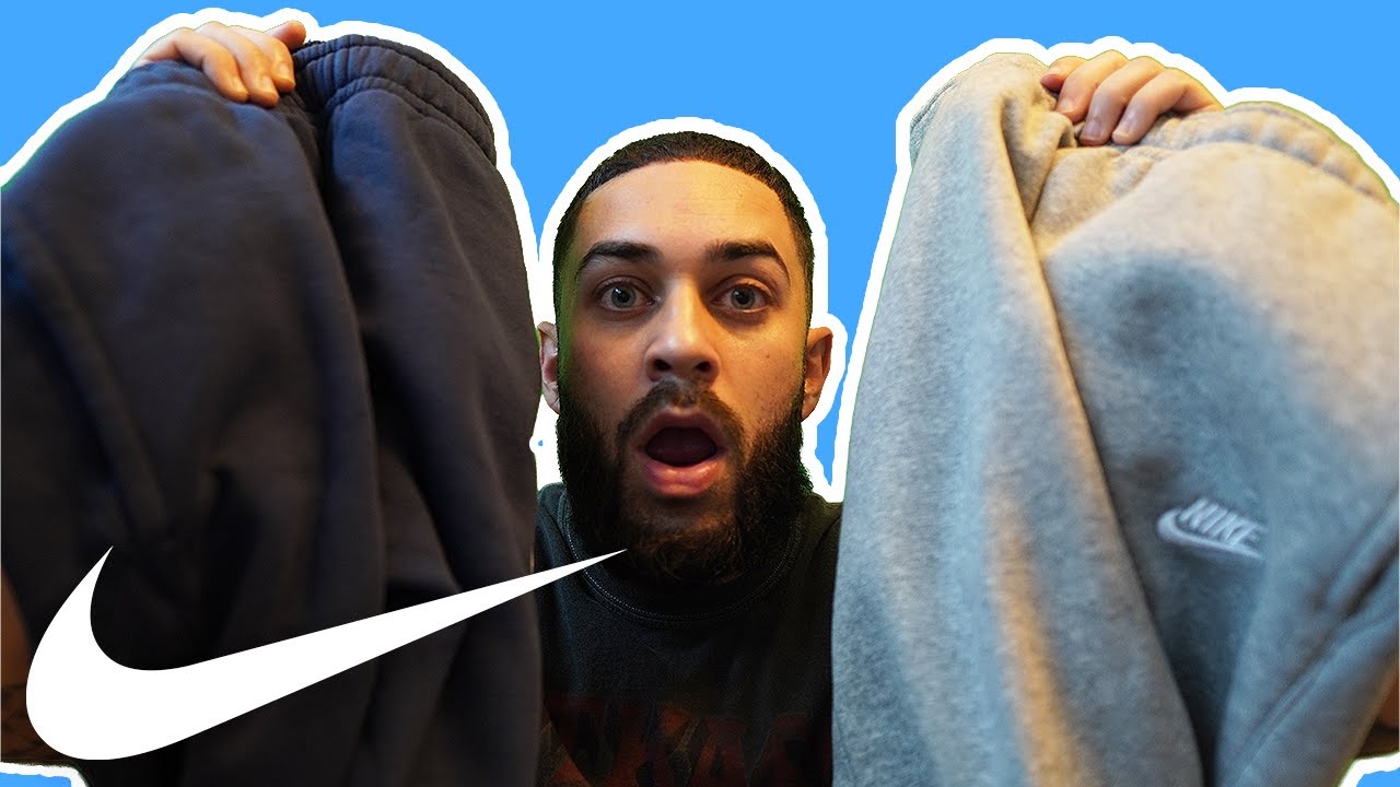 Men’s Nike Joggers Try On And Review!!! YouTube