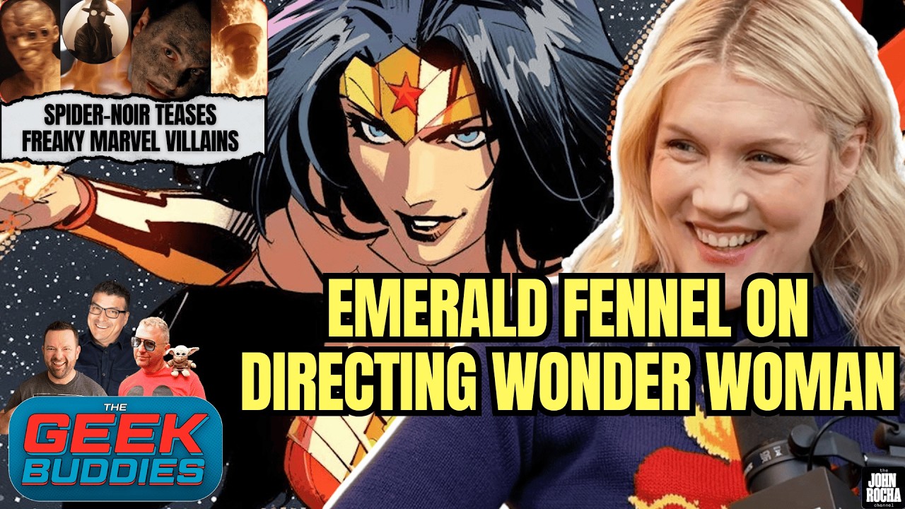 Freaky Marvel Emerald Fennell On Directing Wonder Woman, Spider-Noir's Freaky Marvel ...
