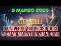Gemelli ⚠️ 5 MARZO 2026 — 5 CAMBIAMENTI SILENZIOSI SI ATTIVANO OGGI | ♊✨