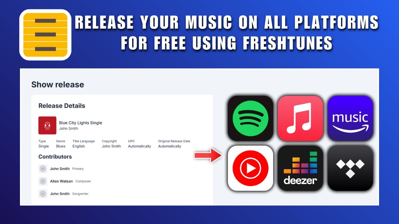 Release Your Music On All Platforms For Free 2026 Spotify Apple Music 