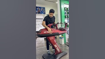 Amazing yonex machine 😳🤩🤩 #badminton #shorts