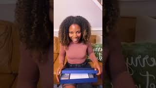 Unpacking wedding toasting glasses from Elena Honch