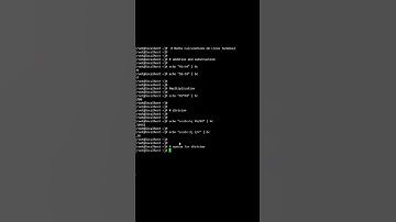 #shorts How To Do Maths Calculation On Linux Terminal