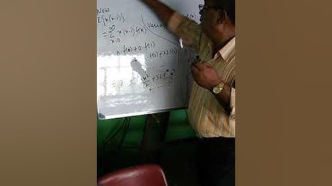 How to find Variance of Poisson Distribution part-4 BBA BCA MBA B.Tech prof.Dipanjan Dey M.Sc M.Tech