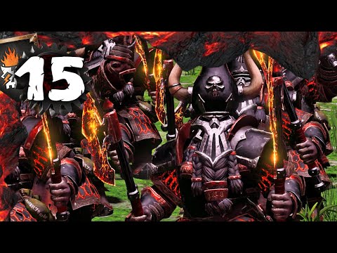 Видео: Гномы Хаоса Total War Warhammer 3 прохождение за Астрагота Железнорукого (сюжетная кампания) - #15