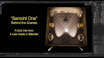 "SAMOHT ONE" - Behind the scenes in Blender 3.6