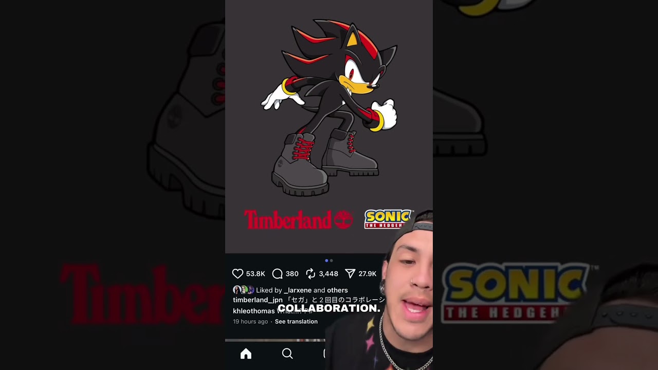 Shadow the Hedgehog x Timberland - YouTube