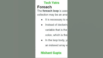 Foreach loop in C# #csharp # loop #loops #foreach #techyatra #programmingshorts #codingshorts