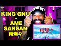 King Gnu - Ame Sansan 雨燦々 // 【海外の反応】 // 外国人の反応 日本語字幕付き // LOVE PEACE & POSITIVITY