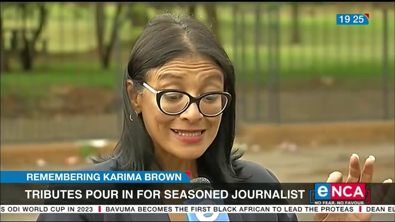 Karima Brown / Malema Accuses Brown Of Being An Operative