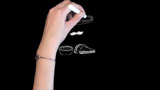 Drawing challenge day 2: draw food with a moustache