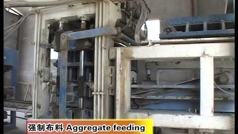 QT12 15 Concrete Block Production Line