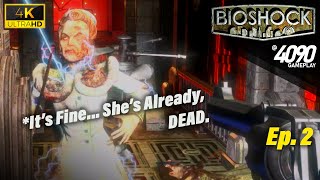 Shock and Smash! - BioShock Remastered - Ep. 2 - 21:9 4k