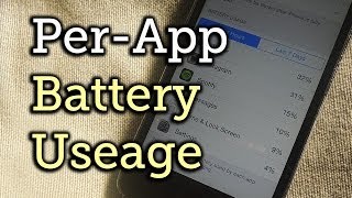 Monitor Which Apps Use Up the Most Amount of Battery on iOS 8 [How-To] screenshot 1