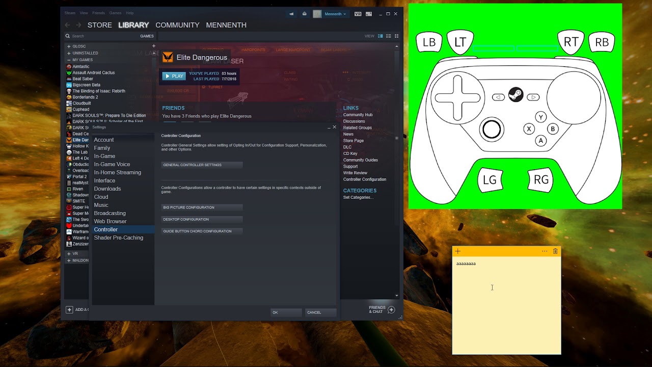 steam controller weird touch pad click... why isnt it considered 2
