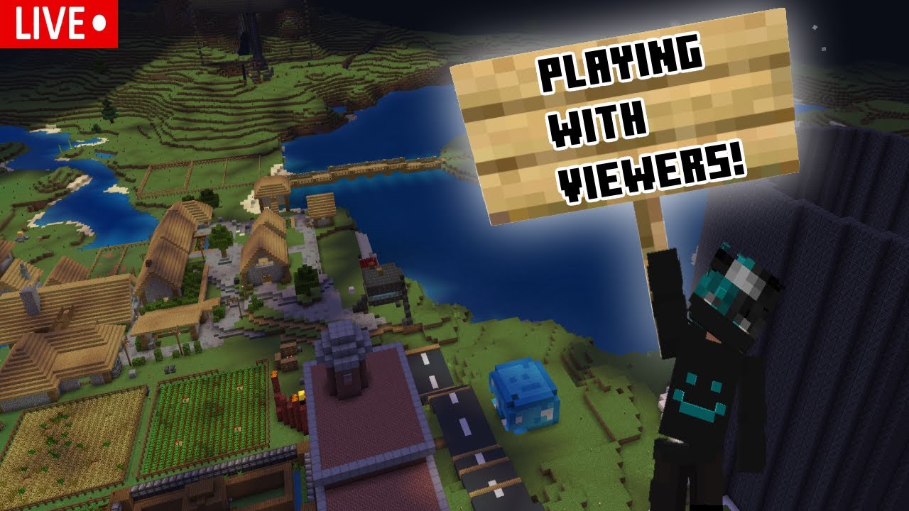 Streaming minecraft with viewers! - YouTube