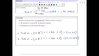 Predicate and Quantifier: Universal Statement, Universal Quantifier, Counterexample