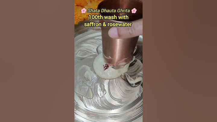 Viral 5000 years old Ghee Moisturizer Recipe | Shata Dhauta Ghrita | #shortsvideo #shaanscorner