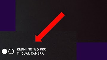 How to remove Redmi Note 5 Pro MI Dual Camera Watermark ||