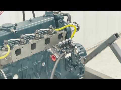 How to Bleed a Kubota Diesel Engine Injection Pump - YouTube