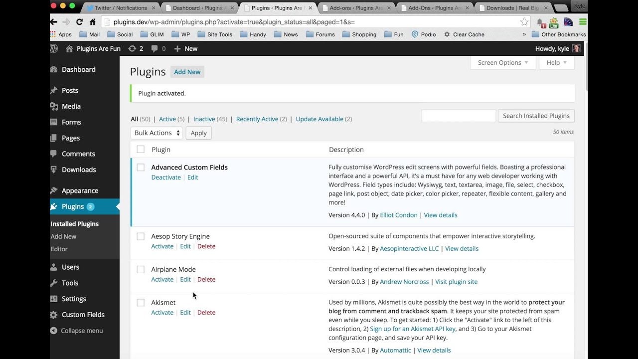 WordPress Add New Plugin Idea - YouTube