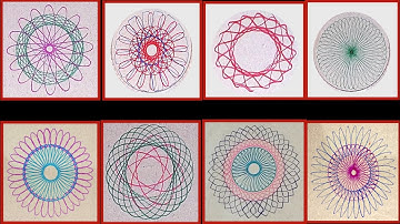 Art in Motion the Beauty of Spirograph Patterns | Spirograph Design By Saima