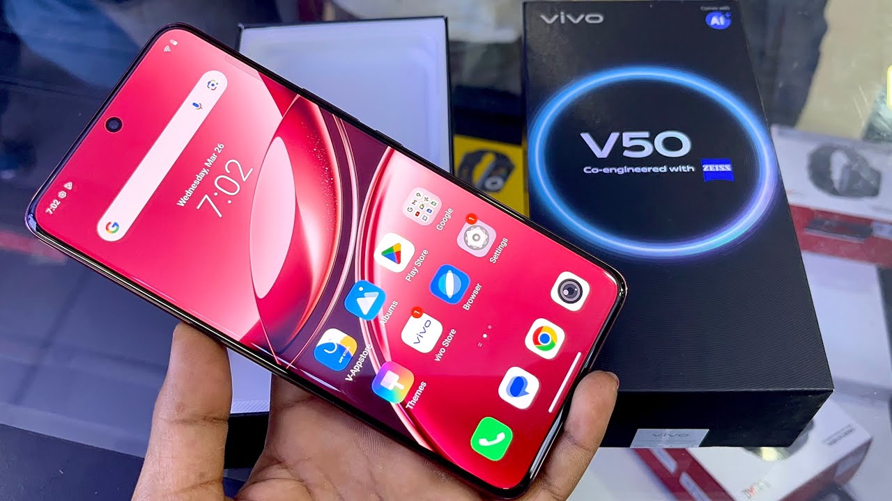 Vivo V50 5G 12/512 Unboxing | Price - ₹40,999/- | Superb👌Camera Smartphone ✅ | Guru Mobile World 🔥