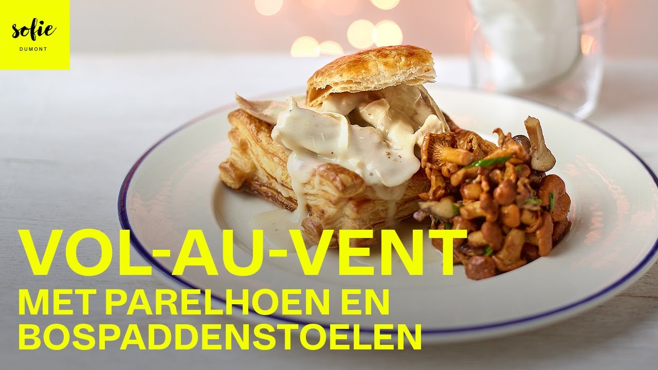 Mijn favoriete vol au vent met parelhoen en bospaddenstoelen | Sofie Dumont