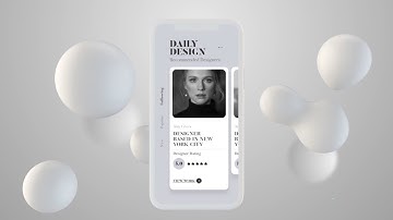 UI Design Prototype in Adobe XD | Speed Design