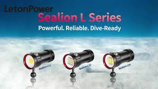 Letonpower Sealion L Series Underwater Video Light Upgraded Battery System