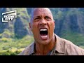 Jumanji Welcome To The Jungle Motorcycle Chase Scene Dwayne Johnson Clip