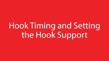 How to Adjust the Hook Timing and Hook Support Bracket for a SWF Embroidery Machine