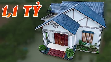 Không Thể Rời Mắt Với Mẫu Nhà Cấp 4 Đẹp 1,1 Tỷ Tại Quảng Xương, Thanh Hóa