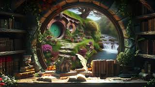 Enchanted Hobbit Study Nook ~ Music for Studying and Relaxing