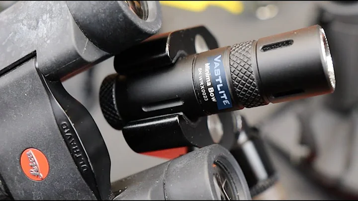 World's Smallest LEP! Vastlite Minima Bow is scary bright & intense! Use with binoculars or scopes!