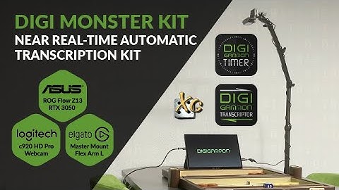 Digi Monster Kit: The Setup - Digigammon Near-Real-Time Automatic Backgammon Transcription System
