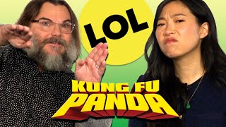 Jack Black and Awkwafina Answer Kung Fu Panda 4 Questions