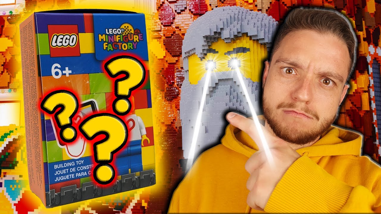VYTVOŘIL JSEM V TOVÁRNĚ VLASTNÍ LEGO FIGURKU! 🛠️