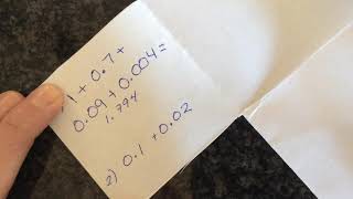 Decimal Foldable