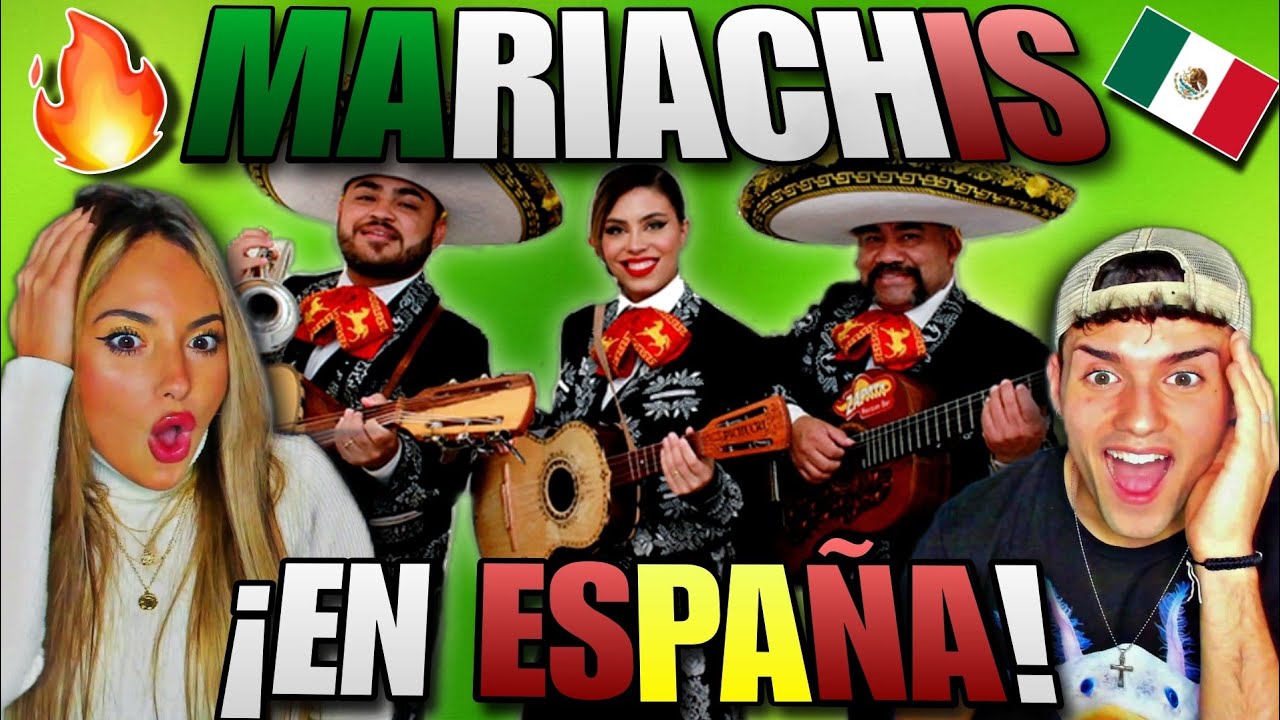 🇪🇸 ESPAÑOLA REACCIONA a MARIACHIS en ESPAÑA por PRIMERA VEZ 🇲🇽 *quedó IMPRESIONADA*