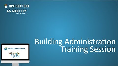 MC Building Admin PD Intro