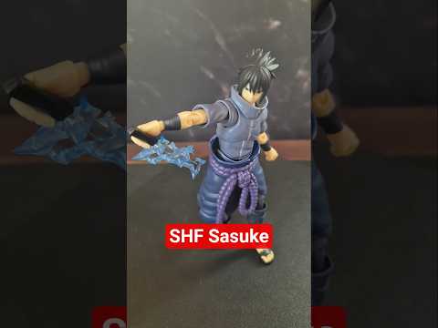 SHF Sasuke Solitary Shinobi Poses #shorts #naruto #actionfigures