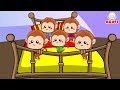 Five Little Monkeys Jumping On The Bed Nursery Rhyme Lagu Anak Anak