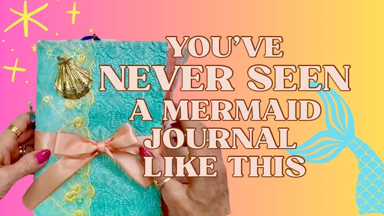 You've Never Seen a Mermaid Journal Like THIS! Magical Details