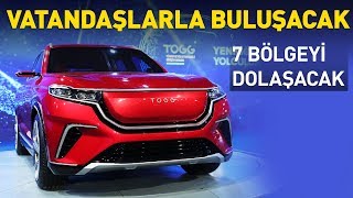 Togg Yerli Otomobil 7 Bölgeyi Dolaşıp Vatandaşlarla Buluşacak