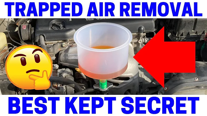 How To Easily Remove Trapped Air From A Car's Cooling System